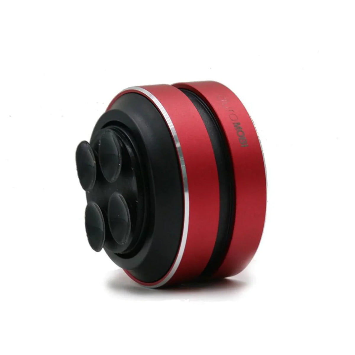 Portable Vibration Conduction Bluetooth Speaker Red and black 