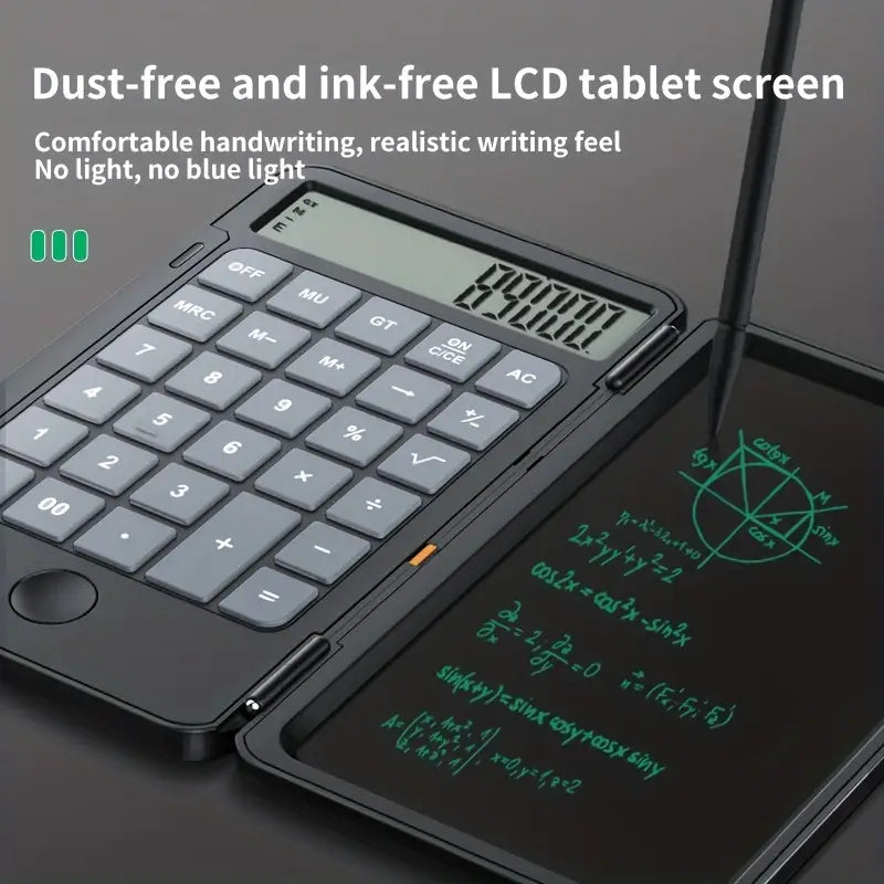 LCD Writing Tablet Calculator & Digital Notepad