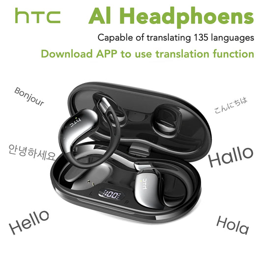 HTC NE57 Wireless Bluetooth Noise Cancelling Earphones