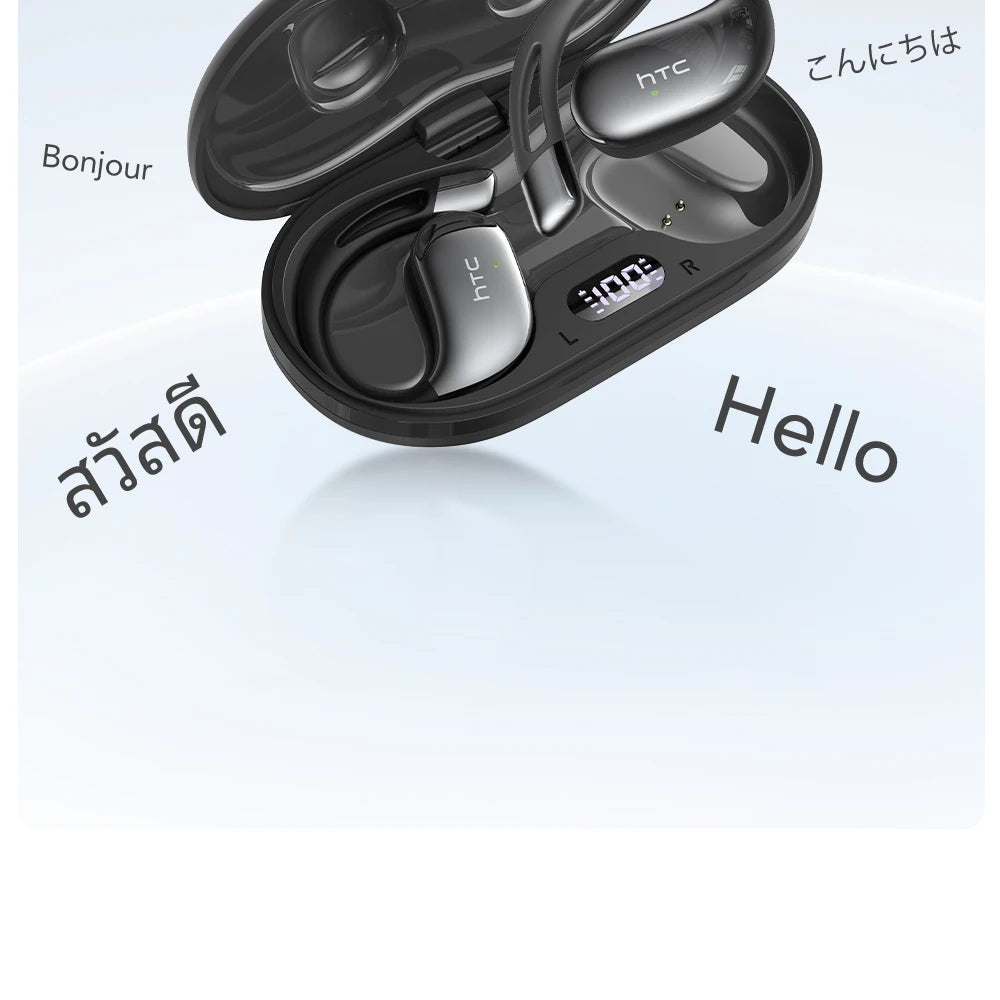 HTC NE57 Wireless Bluetooth Noise Cancelling Earphones